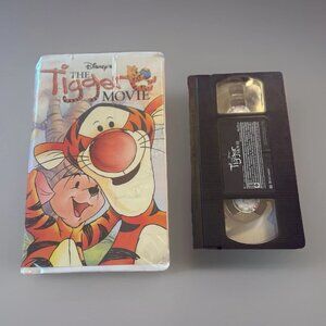 The Tigger Movie Walt Disney 2000 VHS Film Clamshell